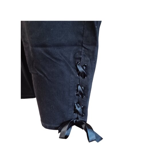 Lane Bryant Mid-rise Super Stretch Skinny Jeans, Black, size 24 - Picture 3 of 3